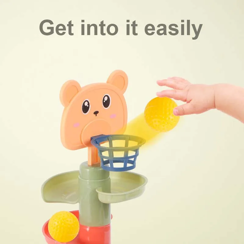 لعبة أطفال مونتيسوري كرة دوارة للأطفال ألعاب تعليمية مونتيسوري للأطفال ألعاب تطوير الطفل للأطفال