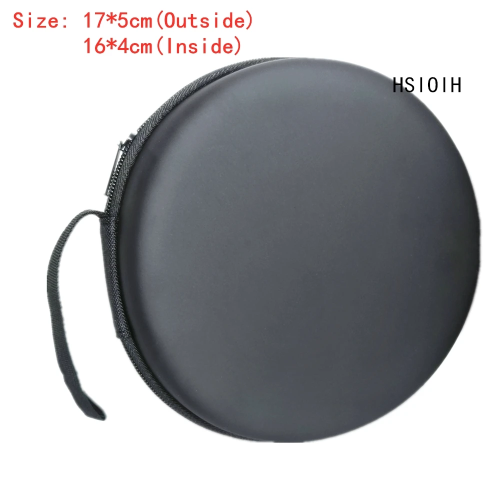 صندوق إيفا مستدير كبير للسماعة ، لوحات ألعاب ، لاعبي الأقراص المدمجة ، حقيبة مضادة للصدمات ، حافظة صندوق EVA ، حقيبة تخزين البيانات