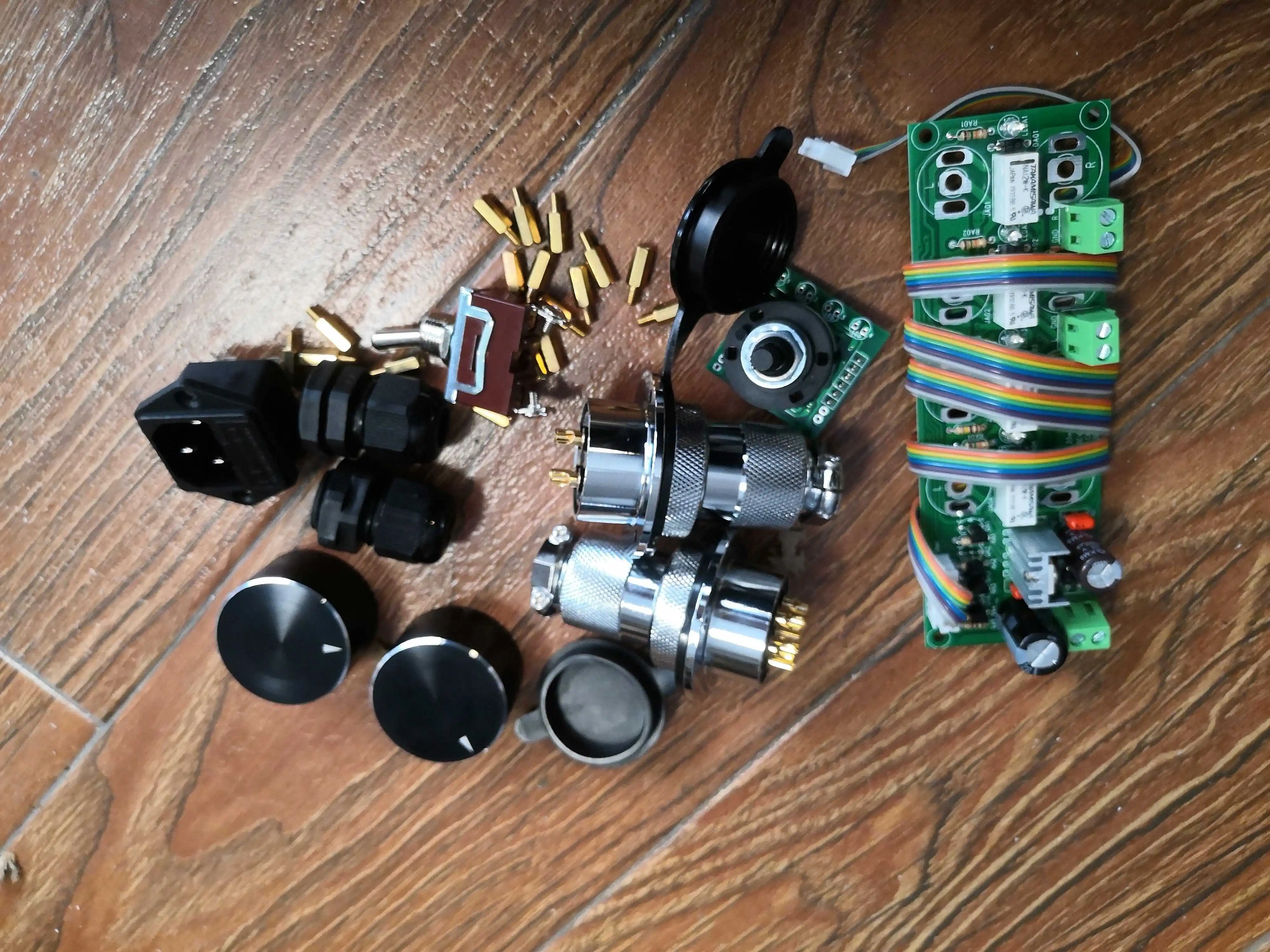 1 مجموعة Mfa المضخم سبليت الهيكل 10 مللي متر سميكة الاكريليك لوحة مكبر كهربائي صندوق + صندوق إمداد الطاقة مع أجزاء