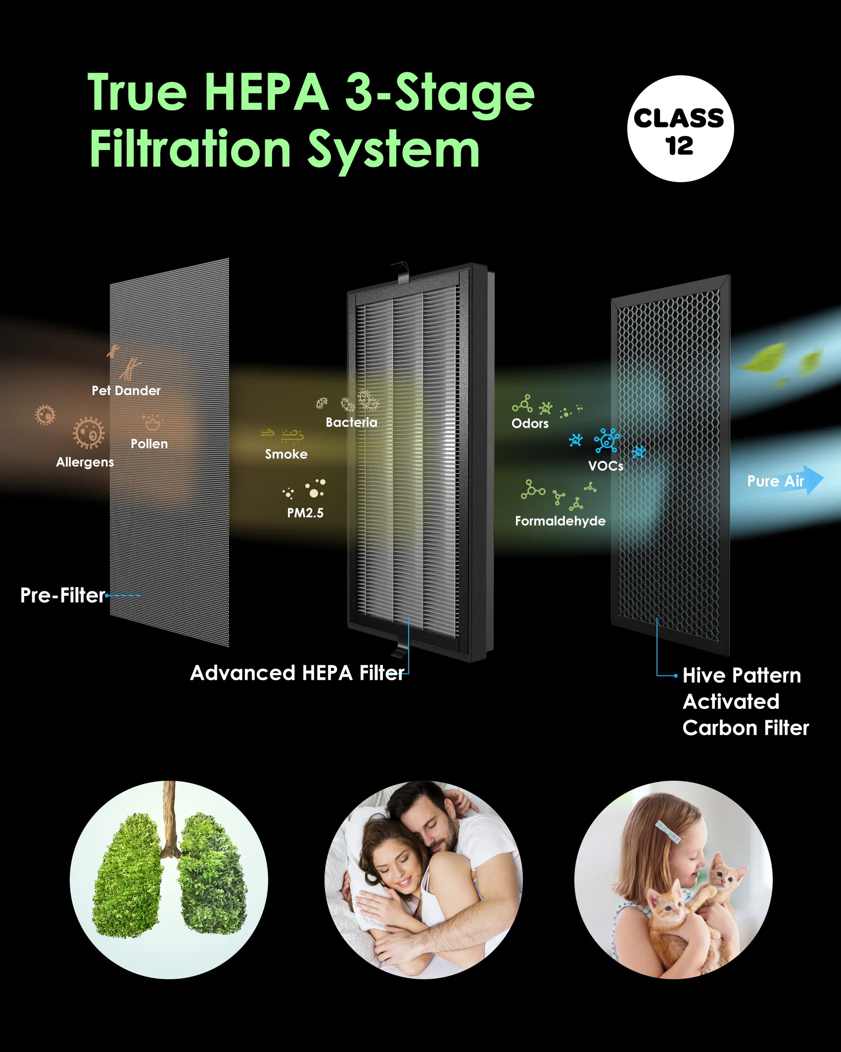 Best Price Alexa Google HomeKit Compatible Wireless HEPA Filter Air Purifier Clean Room Aromatherapy Living Room Electric WiFi