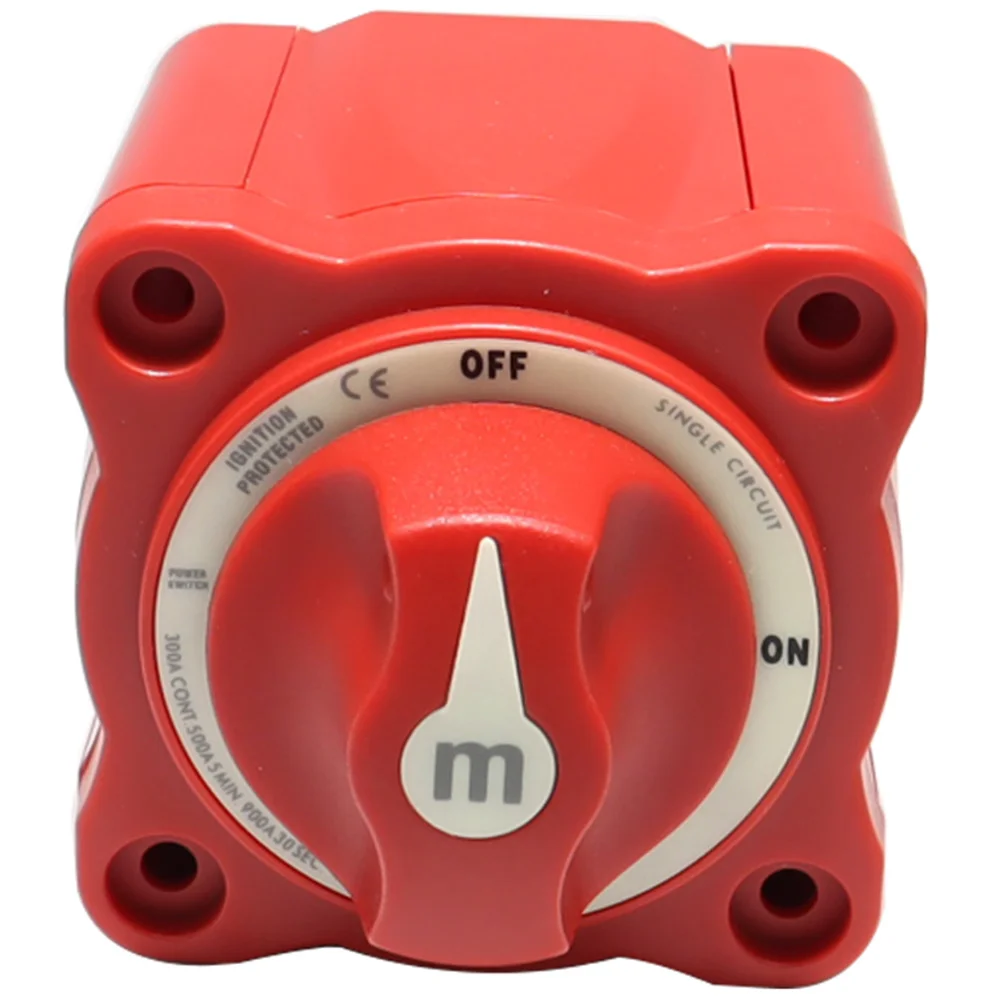 

Disconnect Switch 12V ABS Zinc Alloy Car RV Boat Truck Master Power Cut Off Isolator Vehicle Craftsmanship