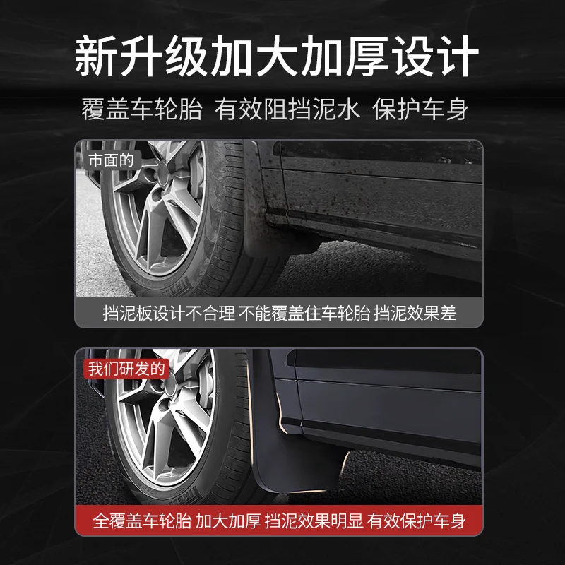 Car Fender Mudflaps for HUAWEI XIANGJIE S9 2024 - Front & Rear Splash Guards, Durable Wheel Arch Protectors