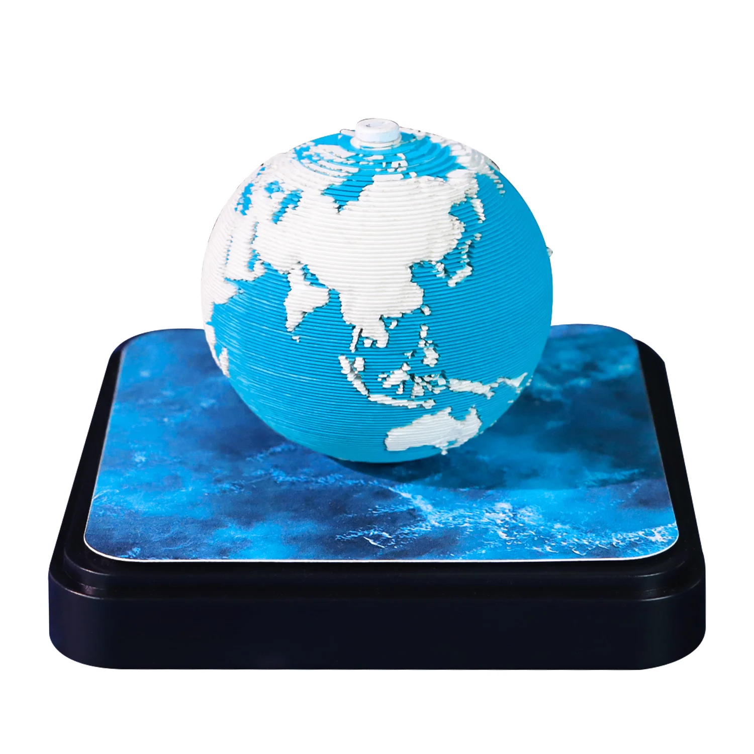 

Tear Off Notes Globe Calendar New Year 3D Carving Notepad Paper Earth Calendar Table Decoration Party Holiday Christmas Gifts