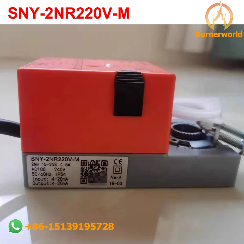 

Setting Machine GS20 burner servo motor SONYA SNY-2 Actuator 2Nm 15-25S 4.5KW