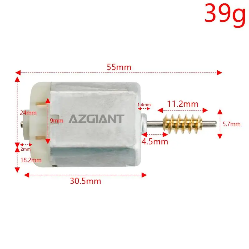 AZGIANT Power Car Door Mirror Fold Motor Accessories Auto 12V FC-280 Actuator for Benz S-Class W221 CL-Class W216 CL500