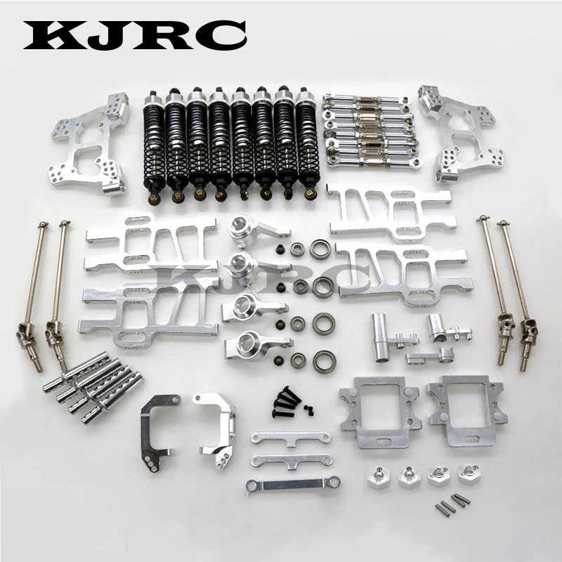 For HSP Infiniti 1/10  Car HSP 94108 94111 Full Car Aluminum Alloy Upgrade Kit Accessories