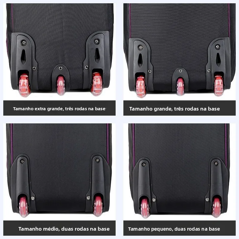 waterproof-handheld-luggage-bag-men's-silent-wheel-travel-bag-female-student-fashion-bag-carry-on-bag-oxford-cloth-material