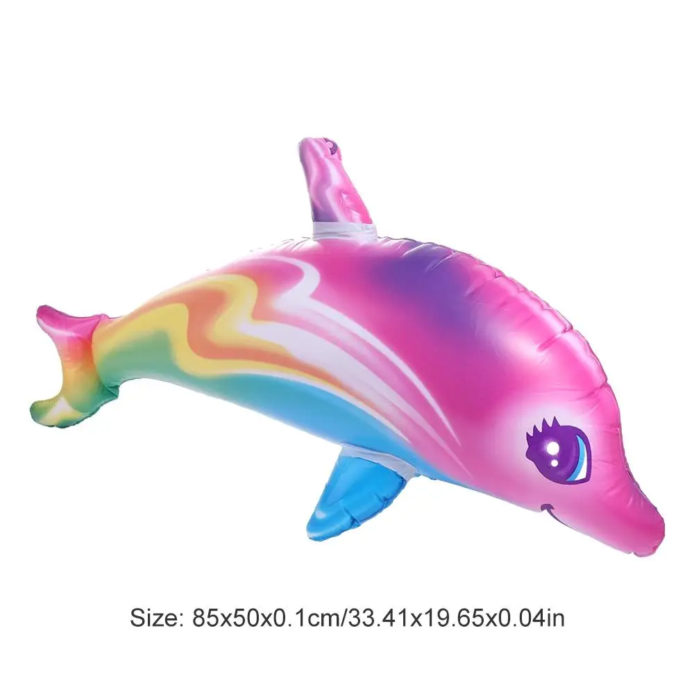 Dolphin Balloons Colorful Inflatable Dolphin Classic Toys PVC Material Inflatable Dolphin Toy Inflatable Toys PVC