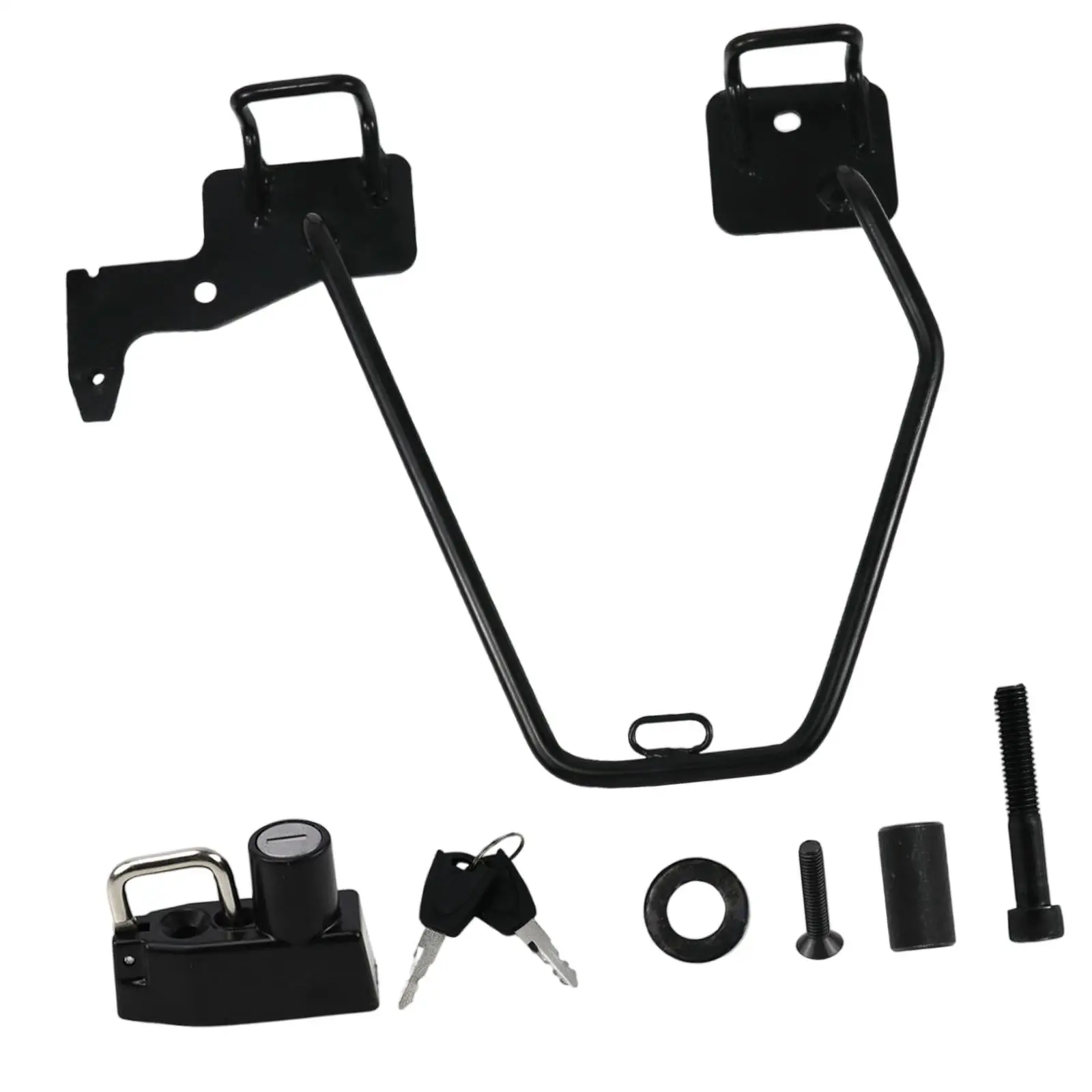 

Motorcycle Side Bag Support Left Side Sturdy Replacement Iron Convenient Motorcycle Accessories Parts for Honda GB350 21-23
