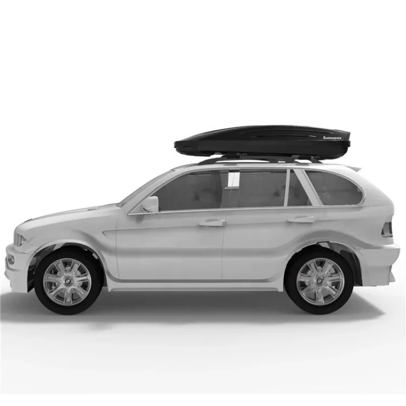 Venta caliente de fábrica Sunsing Sports Style S caja de techo de plástico Venta caliente accesorio de almacenamiento de carga de montaje de enganche impermeable apto para C
