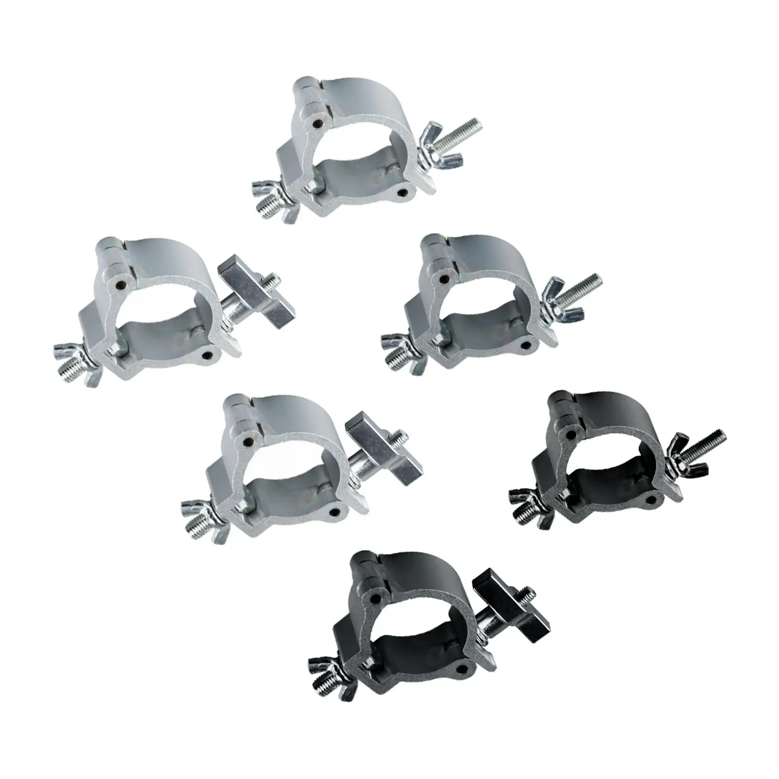 Stage Hook Clamp Stage Lighting Hook Mount Fit Alloy Wrap Around Clamp Lighting Equipment Accessories for Club Exhibition Event