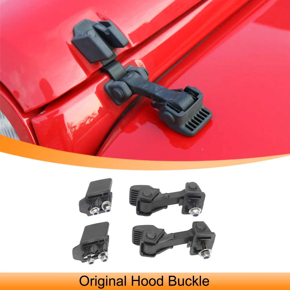 

Car Engine Hood Latch Catch Lock Buckle for Jeep Wrangler JK 2007-2017 Hood Latch Safety Catches & Brackets Exterior Accessories