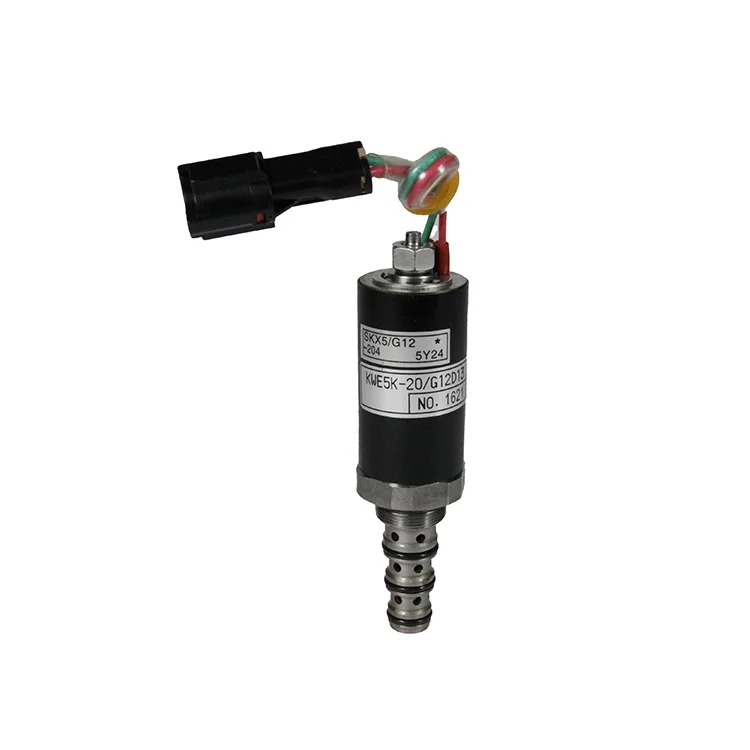 Accurate resistance KWE5K-20/G12D13 Solenoid valve for SH135-U2 SKX5/G12 -204 Excavator accessories Hydraulic pump parts Valve