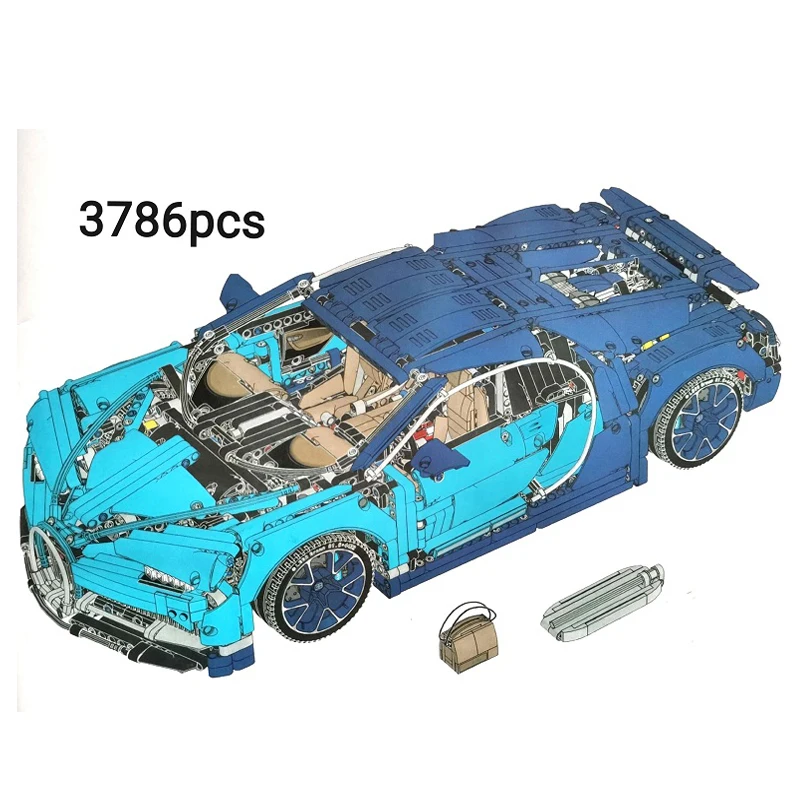 Vendite calde 3599PCS Compatibile 42083 Bugattied Super Sports Racing Car Collezionisti Building Blocks Set Giocattolo per il Capretto Mattoni Regalo