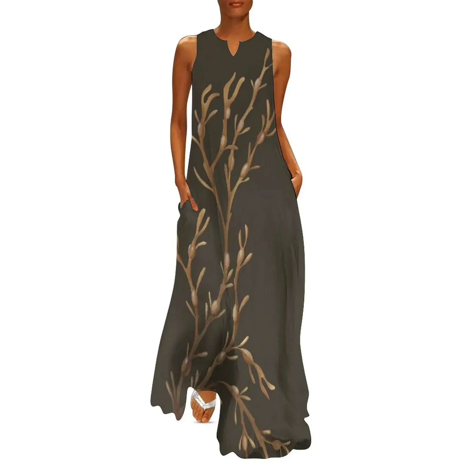 

Knotted Wrack Long Dress prom dresses 2025 dress dresses for women 2025 Dress