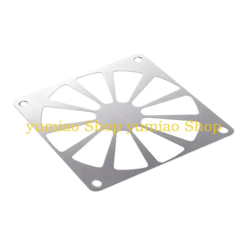 587B Aluminum Computer Fan Dustproof Cover Cooling Fan Cover Heat Dissipation