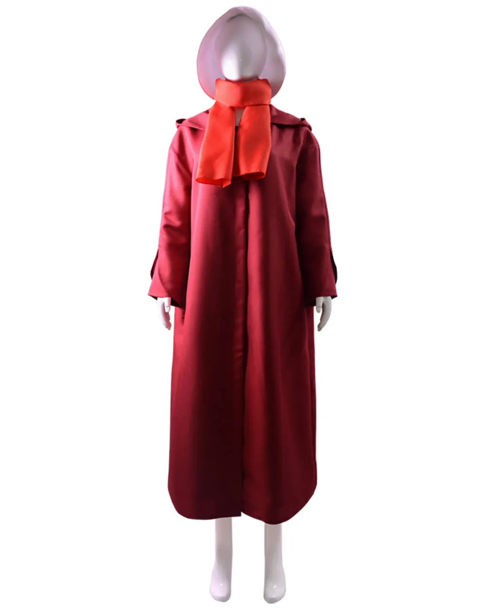 

Женщина The Handmaid's Tale Косплей Русалка Offrod Красный Плащ Платье Костюм
