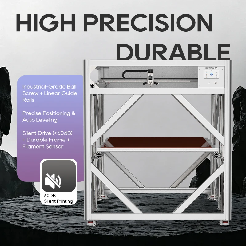 Dowell DM10-16Plus Industrial Large Format FDM 3d Printer Big Size 1600mm Dual Extruder 3d Print Machine Impresora 3d