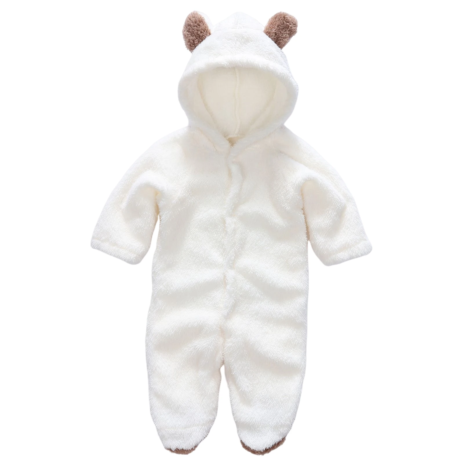 Winter One-Piece Outfits Warm Outfits Fuzzy Fleece Plush Clothes for Birthday Gifts New Year's Gifts