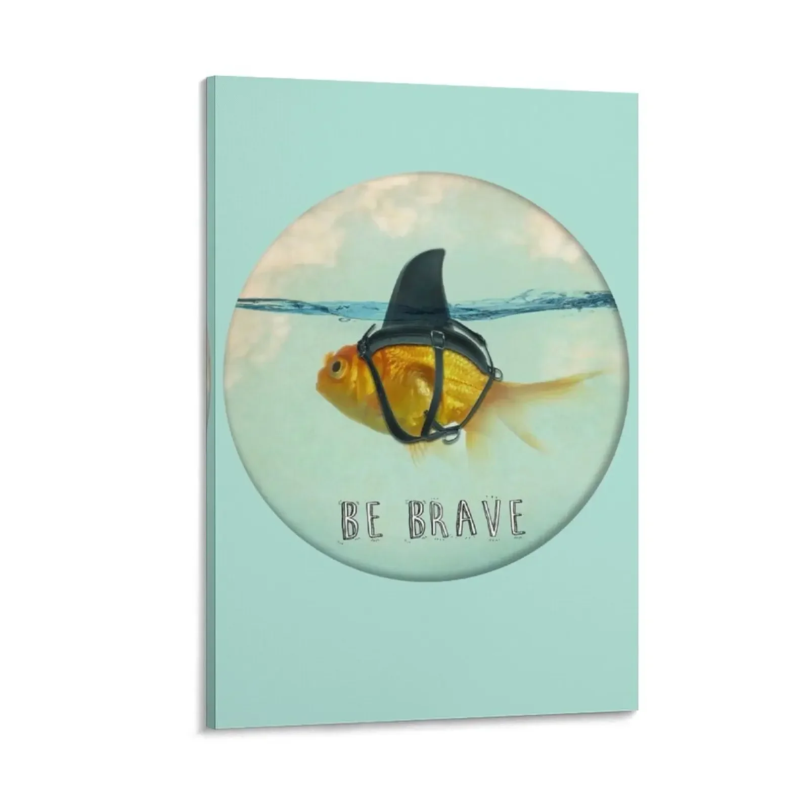 

Be Brave - Brilliant Disguise Canvas Painting luxury home decor aesthetic room Decoration for home