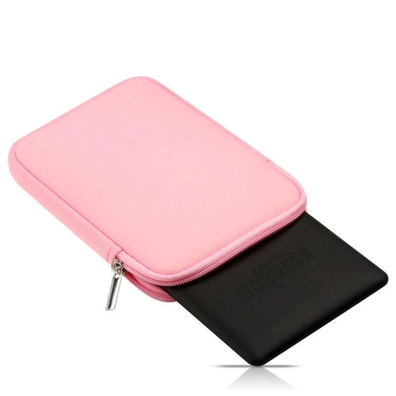 Minimalistische Tablet-Hülle 6-11 Zoll Tragbare PU-Tasche für iPad mit Weichem Futter – Detail 2