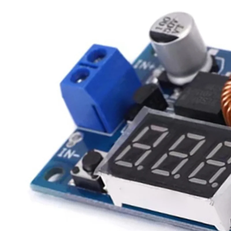 B88B-XL4015E Voltage Adjustable Voltage Reduction Power Module With Voltmeter Digital Display 5A High-Power 75W DC Board