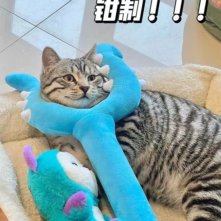 70cm Chiikawa Plush Battle Stick Usagi Adult Cat-Grabbing Toy Funny Prank Magic Wand Doll Surprise Gift for Friends view 5