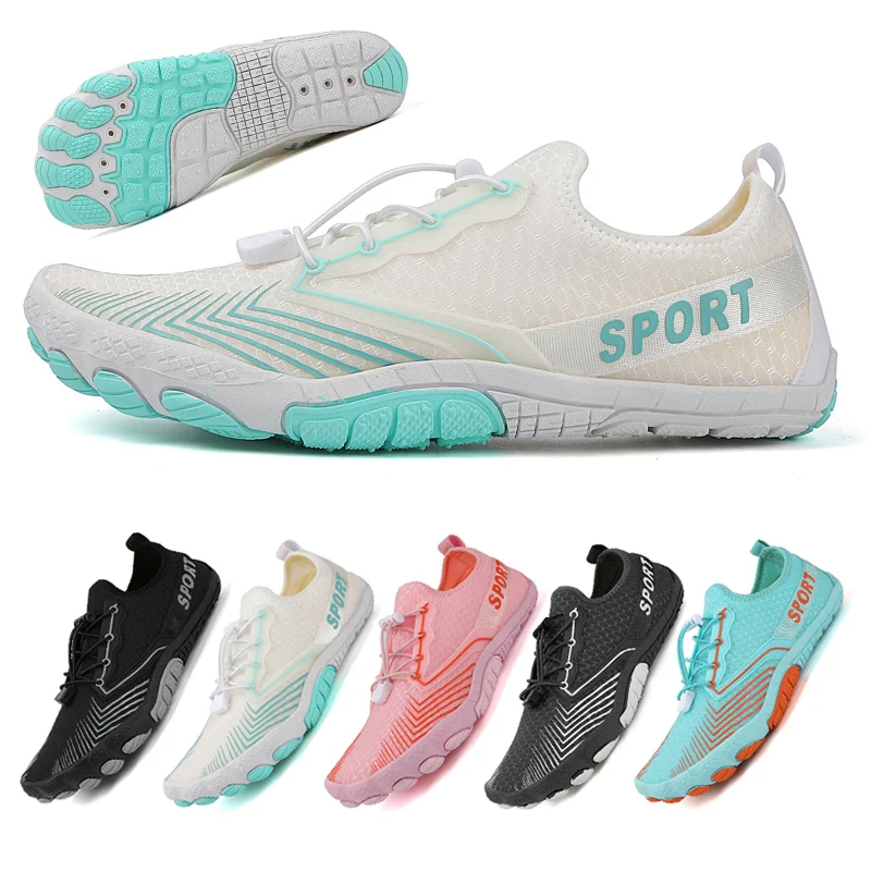 Summer aqua shoes Men's and women's seaside swimming shoes snorkeling surf water sports shoes Breathable wading shoes