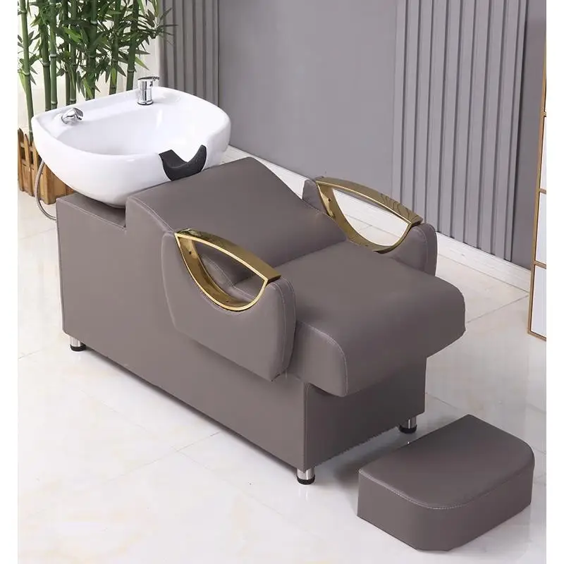 Luxury Comfortable Shampoo Bed Professional Hair Modern Salon Shampoo Bed Premium Trendy Aesthetic Lit De Shampooing Furniture