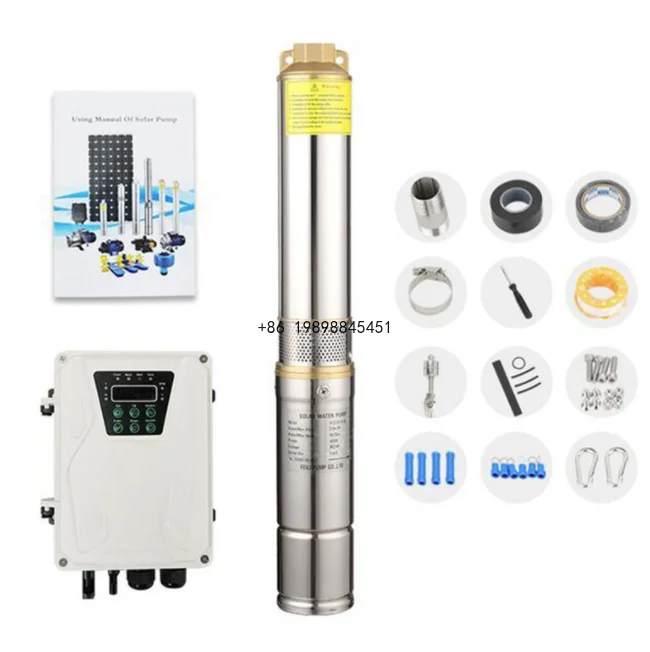 FLD High Efficiency DC Solar Energy Water Pump System for Solar Powered Irrigation