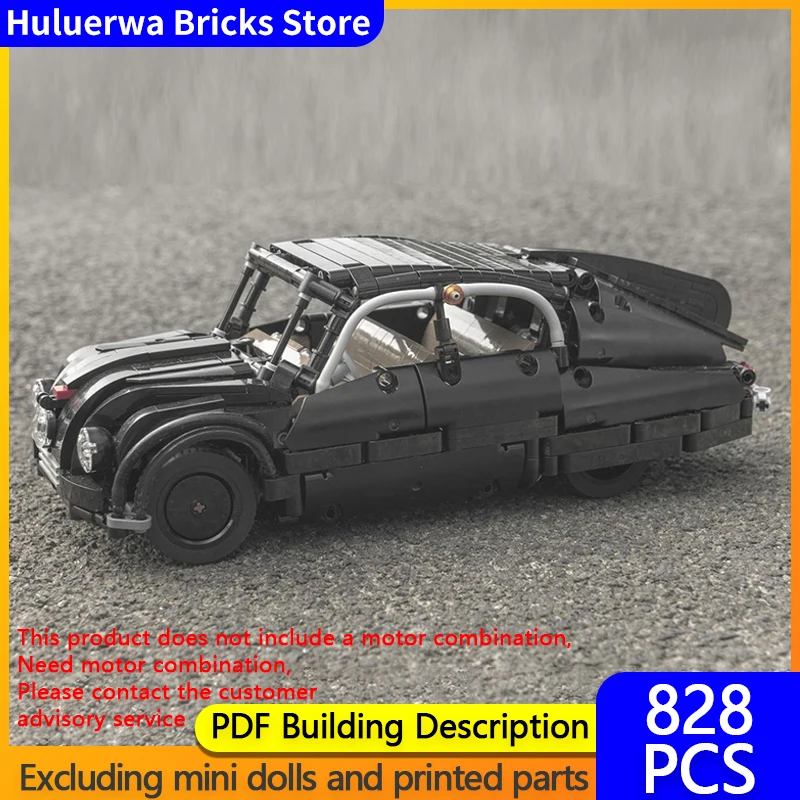 

Speed Racing Car Model MOC Building Bricks T87 Classic Sedan Modular Technology Gifts Holiday Assemble Children Toys Suit