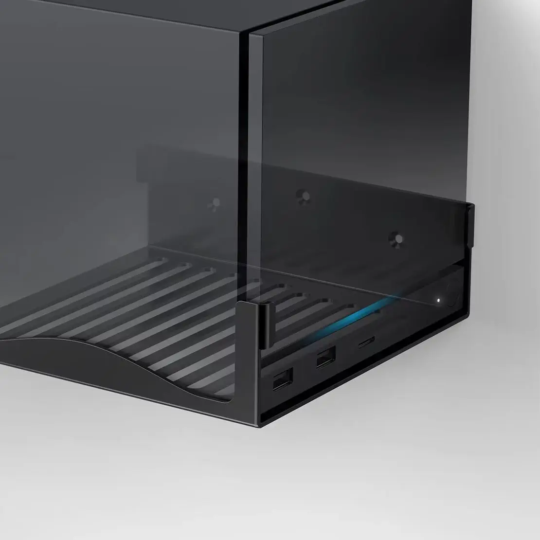 for Steam Machine  Screw-Mounted Metal Wall Bracket, 5kg Capacity, Secure Fix, Space-Saving, Airflow Cooling, Anti-Scratch.