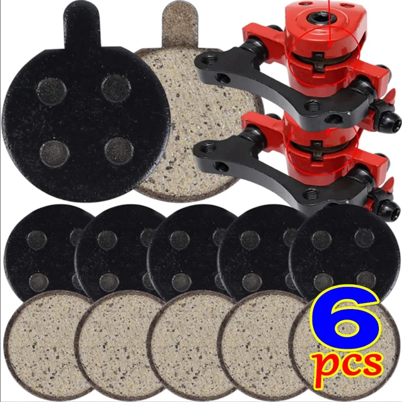 Pastillas de freno de disco para patinete eléctrico Xiaomi M365 Pro, accesorios de repuesto, pastillas de placas de fricción resistentes al desgaste