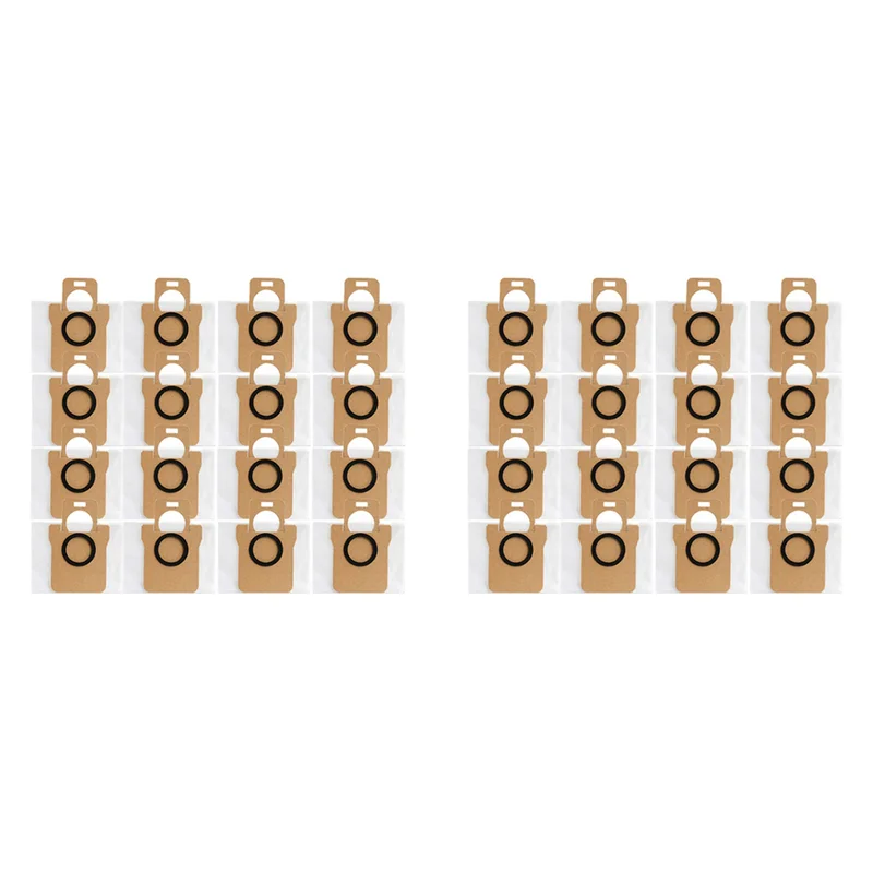 

WCS-32PCS Dust Bag For Xiaomi Robot Vacuum X10+, Mijia Omni 1S, B101CN / Dreame Bot S10 S20 Pro, X10 L10 L10S Ultra Vacuum