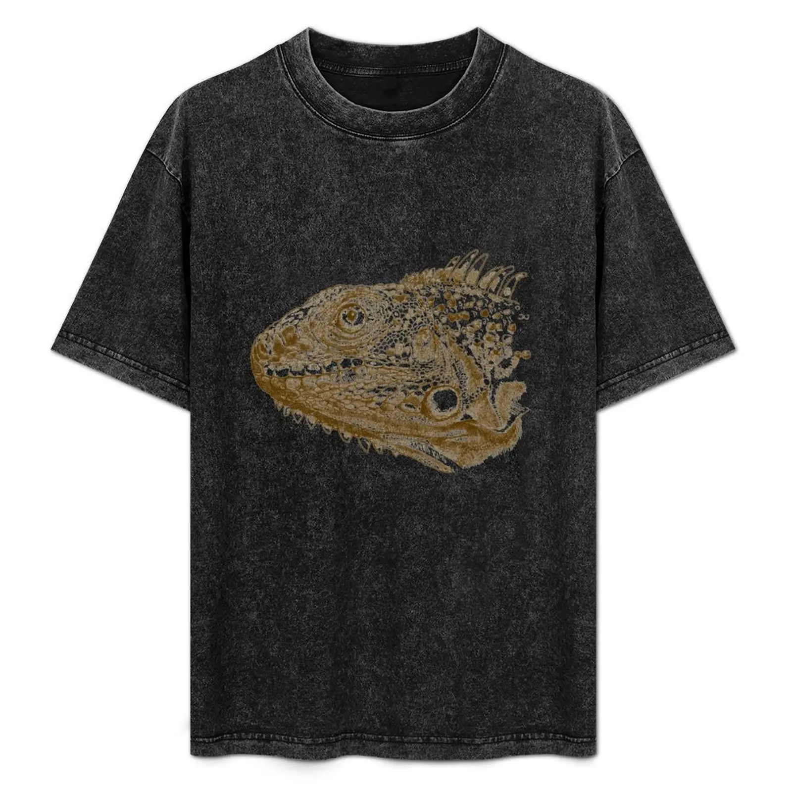 

Iguana Drawing Art T-Shirt funny t shirts man essential t shirt T-Shirt
