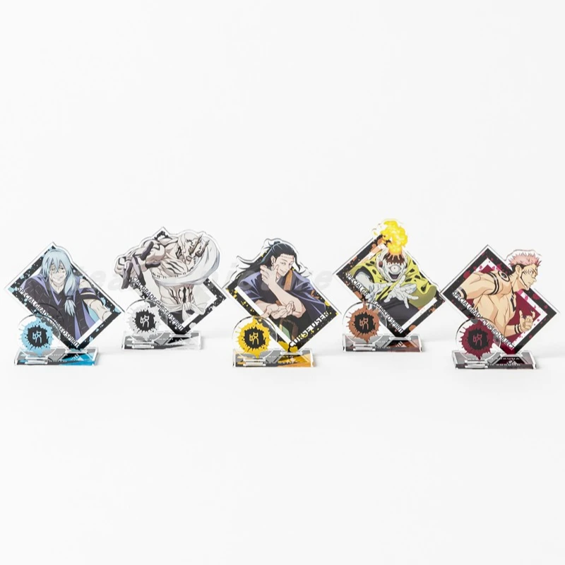 

Anime Jujutsu Kaisen Geto Suguru Ryomen Sukuna Mahito Jogo Hanami Cosplay Acrylic Standing Sign Desktop Ornament Stand Figure