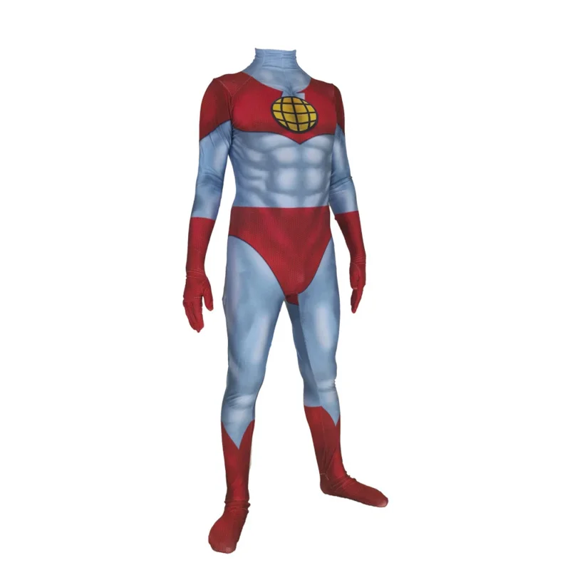 Captain Planet and The Planeteers Zentai Cosplay Kostüm Haut Erwachsene Kinder Bodysuit Halloween Overall