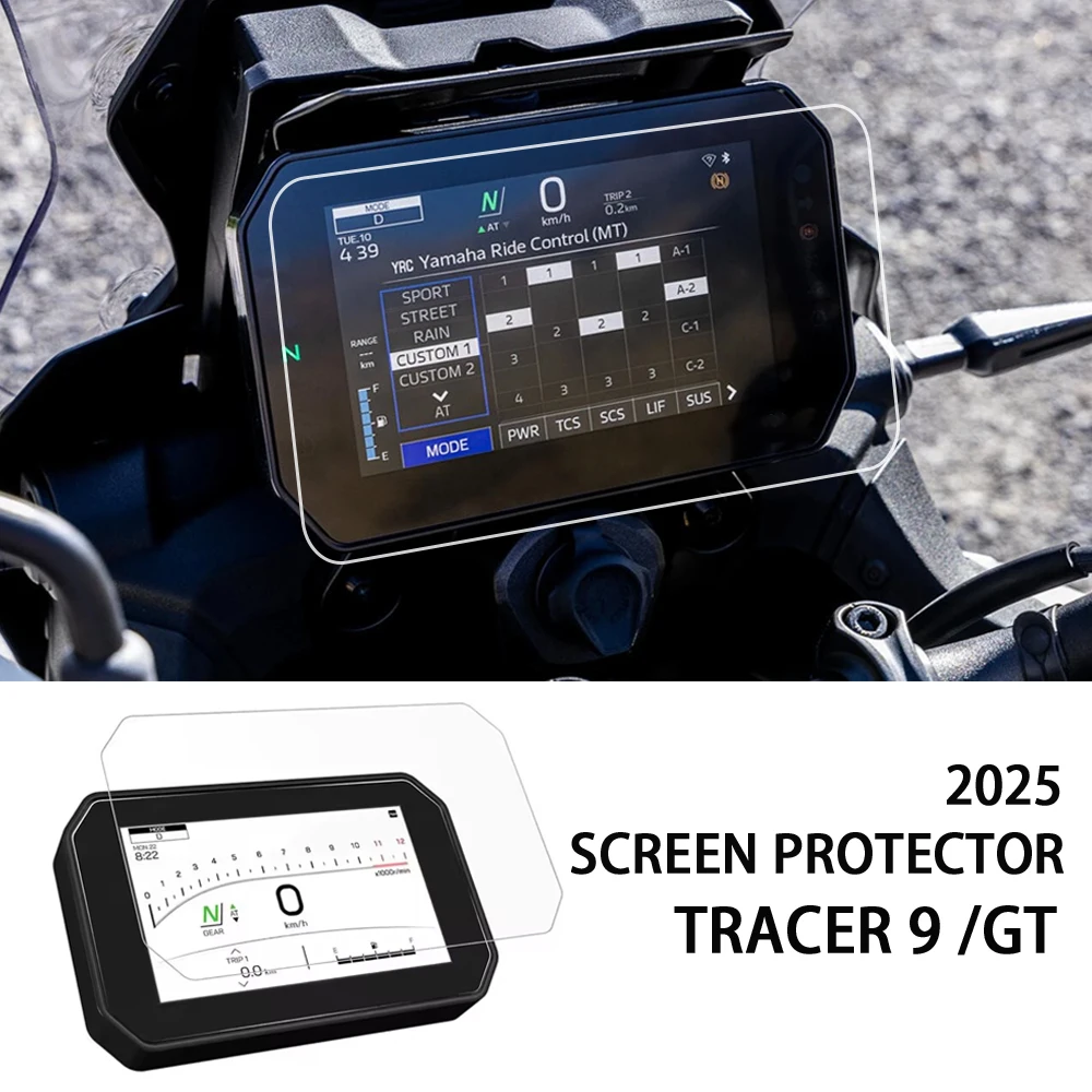 2025 Tracer 9 /GT Pellicola per strumenti di protezione moto per Yamaha Tracer 9 Scratch Cluster Screen Accessori cruscotto