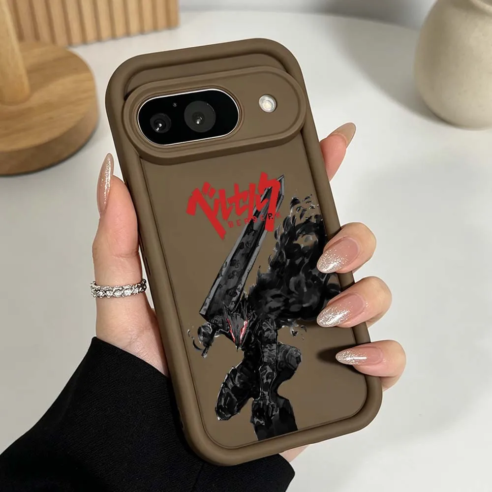 Berserk Cool Phone Case For Google Pixel 10 9 8 7 9a 8a 7a Pro XL Eye Ladder Silicone Cover view 5