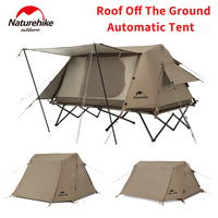 Naturehike A-Type Roof Off The Ground Automatic Tent Fishing One Touch Tent Quick Open Camping Bed Tent Waterproof 1/2 Person