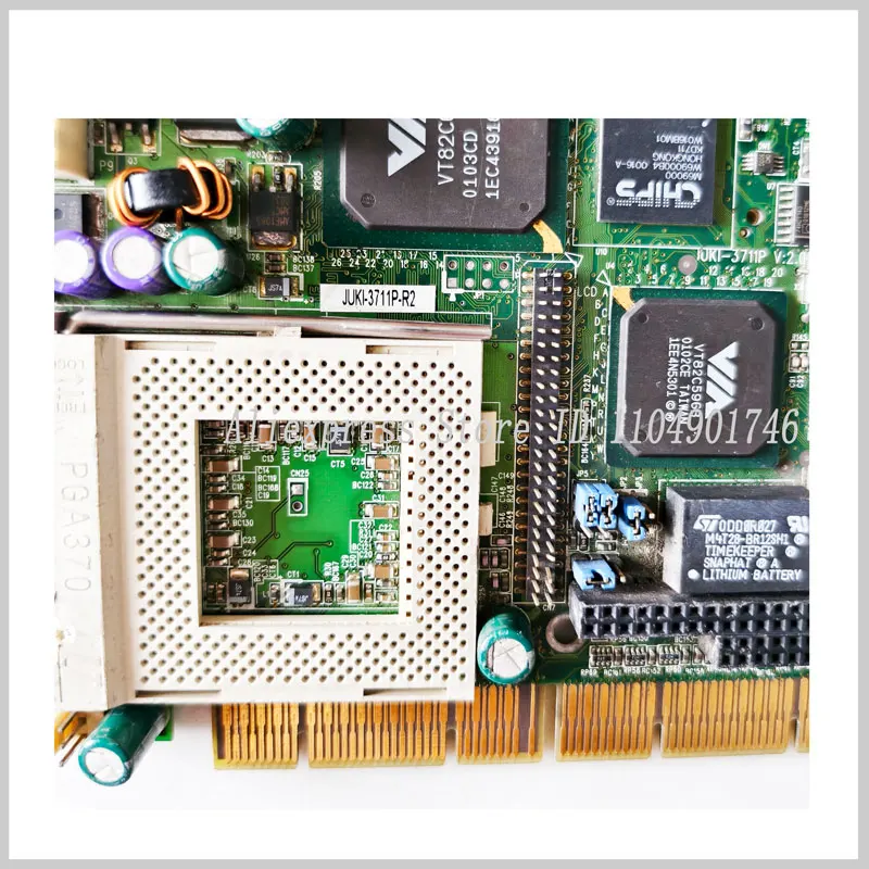 Cartão de meio comprimento de controle industrial embutido original JUKI-3711P-R2, placa-mãe de controle industrial de alta qualidade, trabalho de teste
