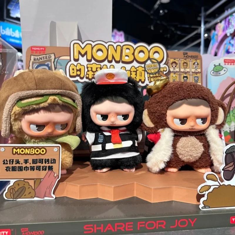 

Оригинальная серия Monboo Forest Town, слепая коробка, сделай сам, Kawaii, виниловая фигурка, сумка, кулон, украшение для куклы, подарки на день рождения, Рождество