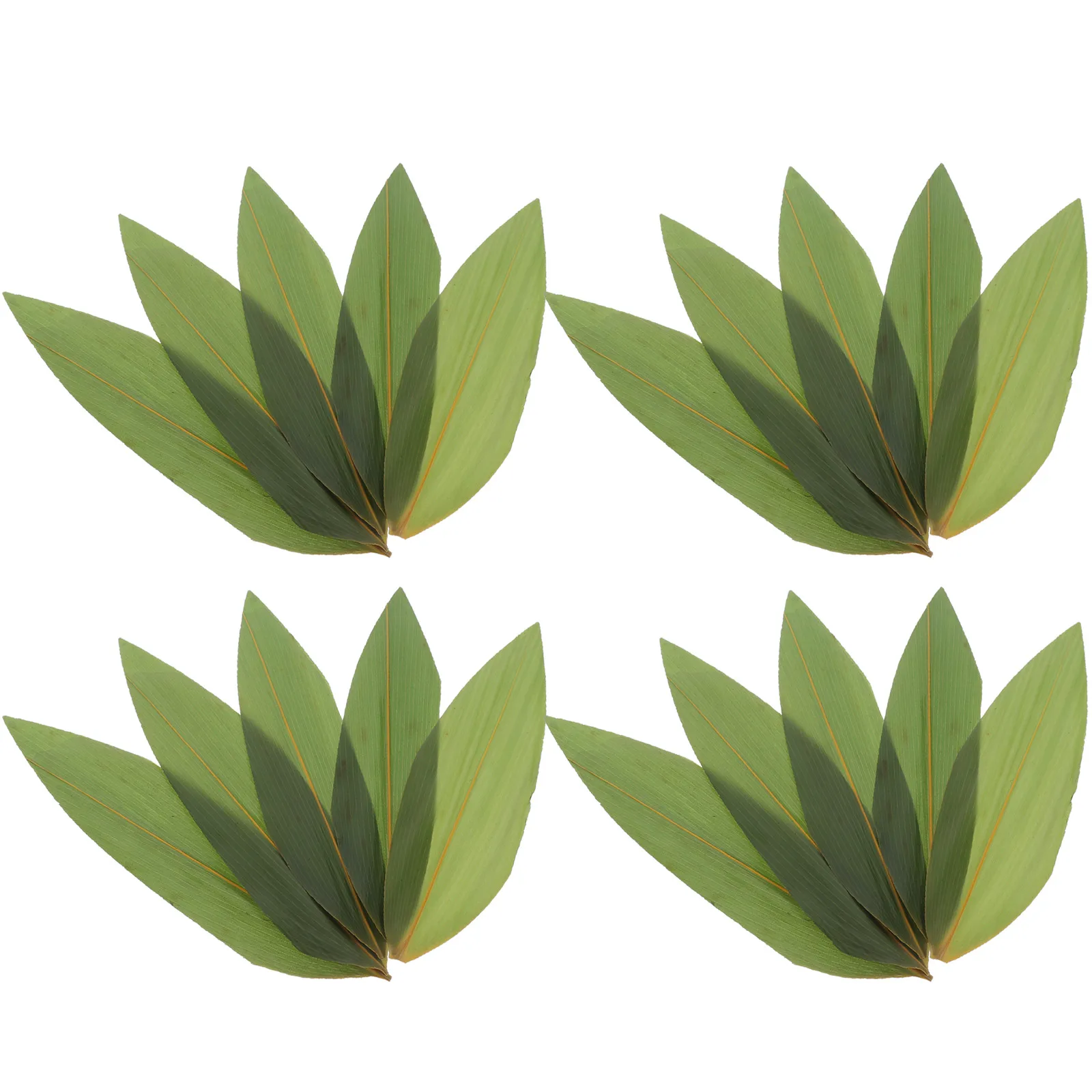 

200pcs Bamboo Grass Divider Leaf Bento Food Divider Decoration Sashimi Serving Tray Leaf Platter Decor Japanese Style