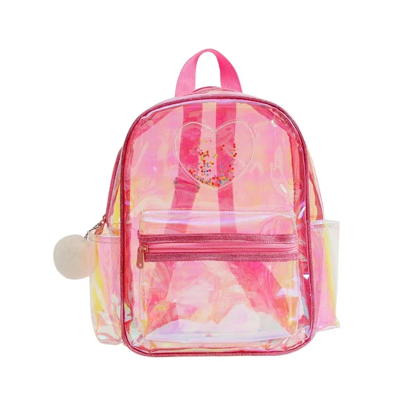 Kids Backpack for Boy PVC Transparent Travel Bags Waterproof Mother Kids Bags for Girl School for School Bags Mochila Infantil