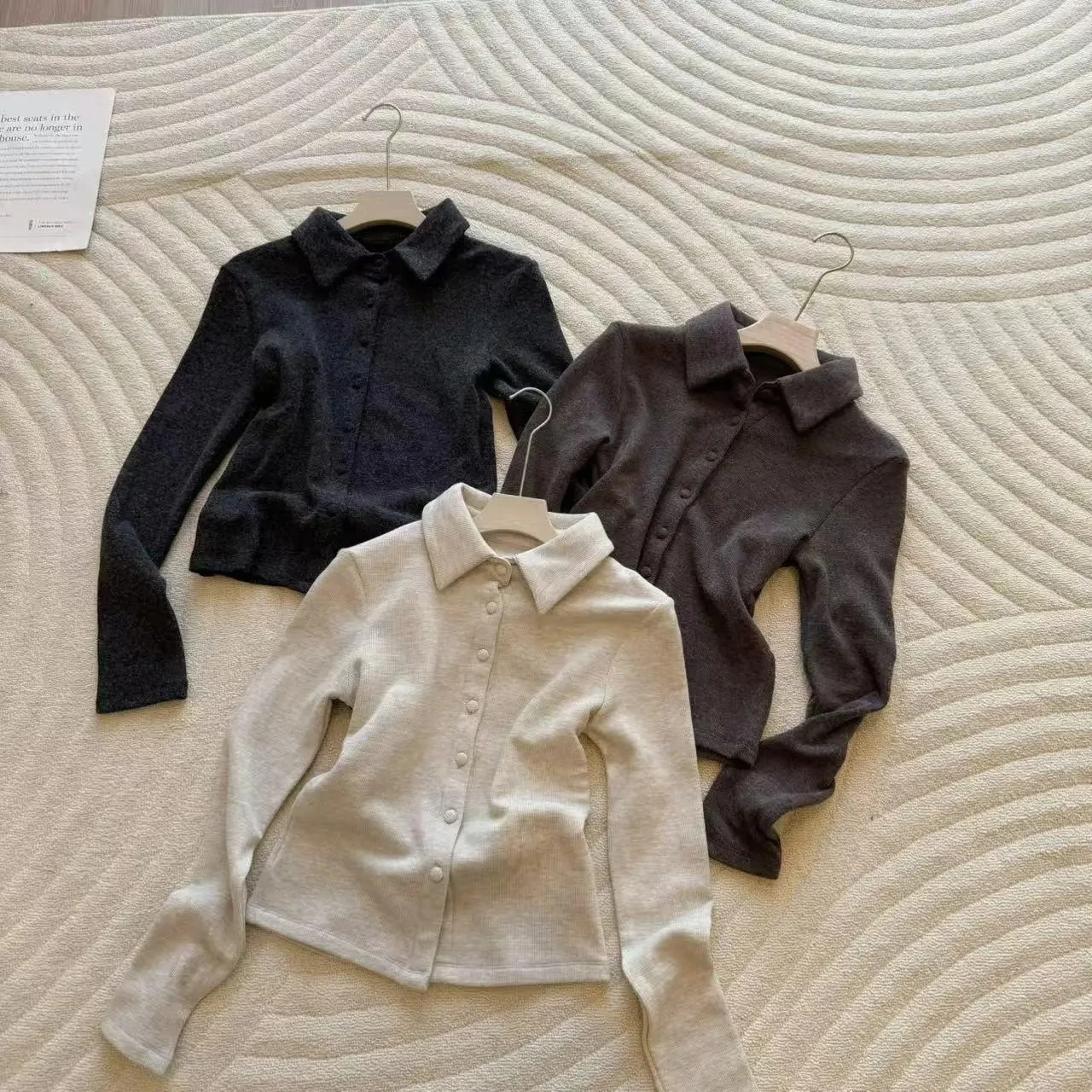 Maglia Termica Invernale Lunga, Strato Base Semplice e Caldo, Top Versatile da Donna in Fibra di Poliestere Traspirante