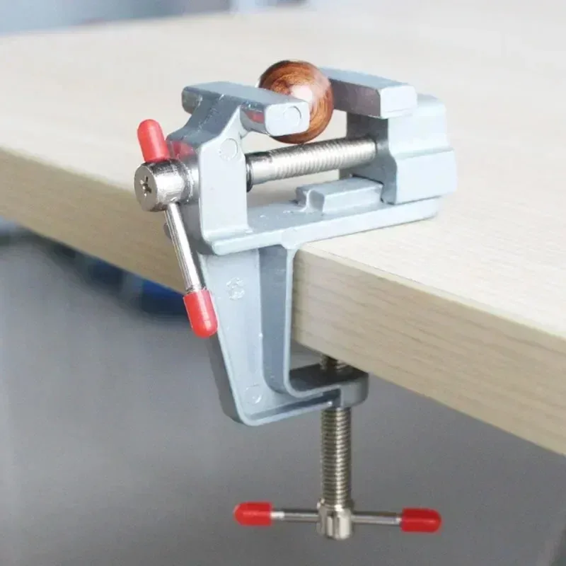 미니 알루미늄 취미 다기능 클립 작업대, 소형 수리 및 DIY 프로젝트, 내구성 및 조절 가능, 바이스 컴팩트, 1 개