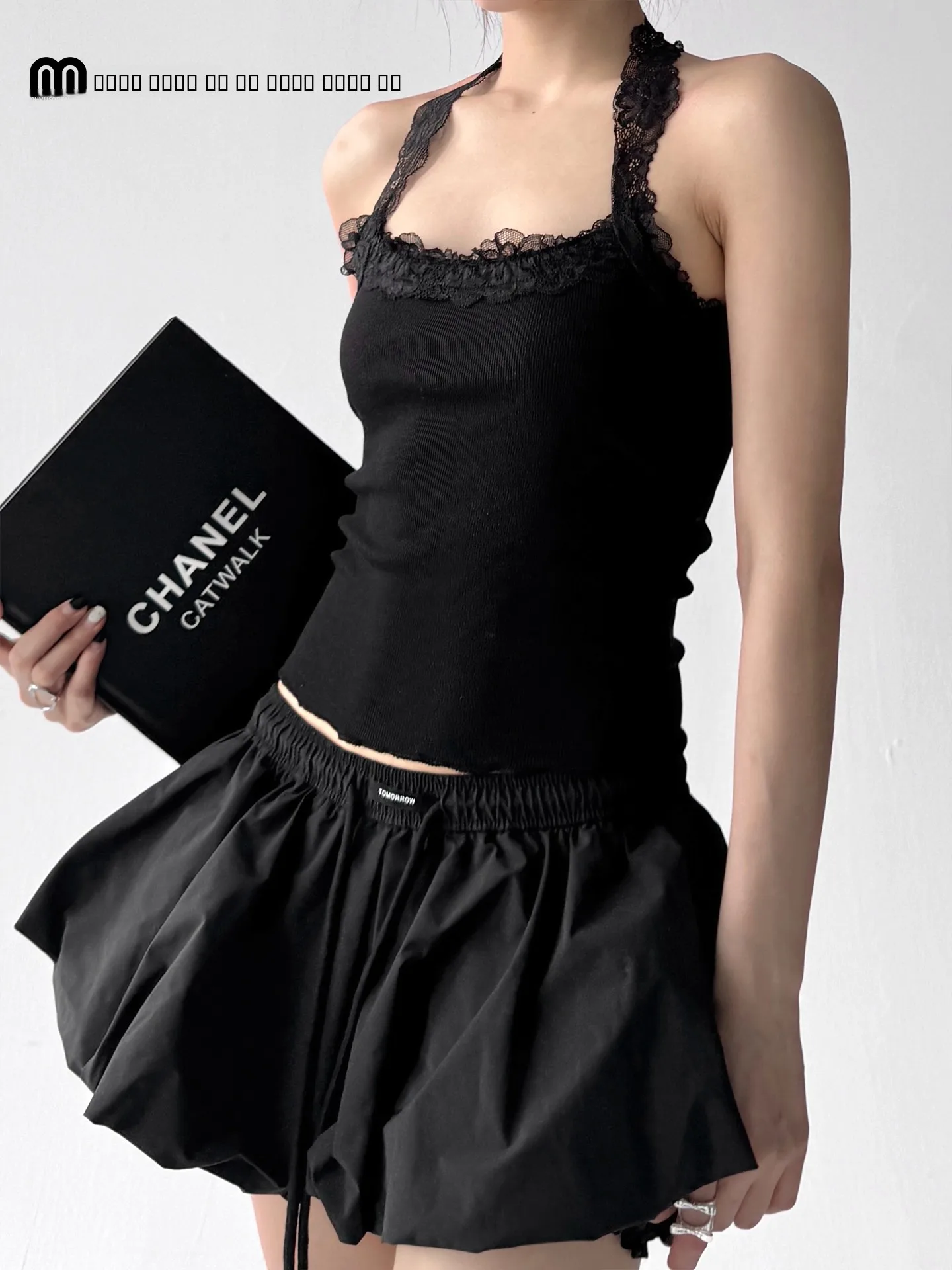 

Summer Lace Trim ter Ne Strap Vest Women's Inner Wear Outerwear Design Sensation Svel Top Faionable Commute Sl...