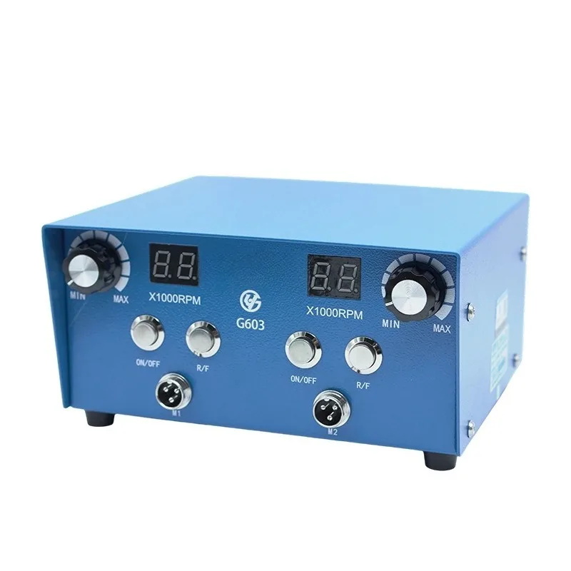 High power brushless grinder jade wood carving nuclear carving gong machine jadeite window carving equipment