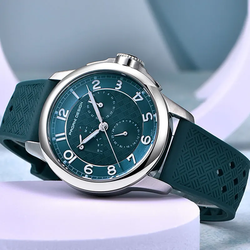 2025 New 40mm Wristwatch PAGANI DESIGN Luxury Men's Quartz Watches VH88 Multi functional Chronograph 100M Waterproof Mens Watch