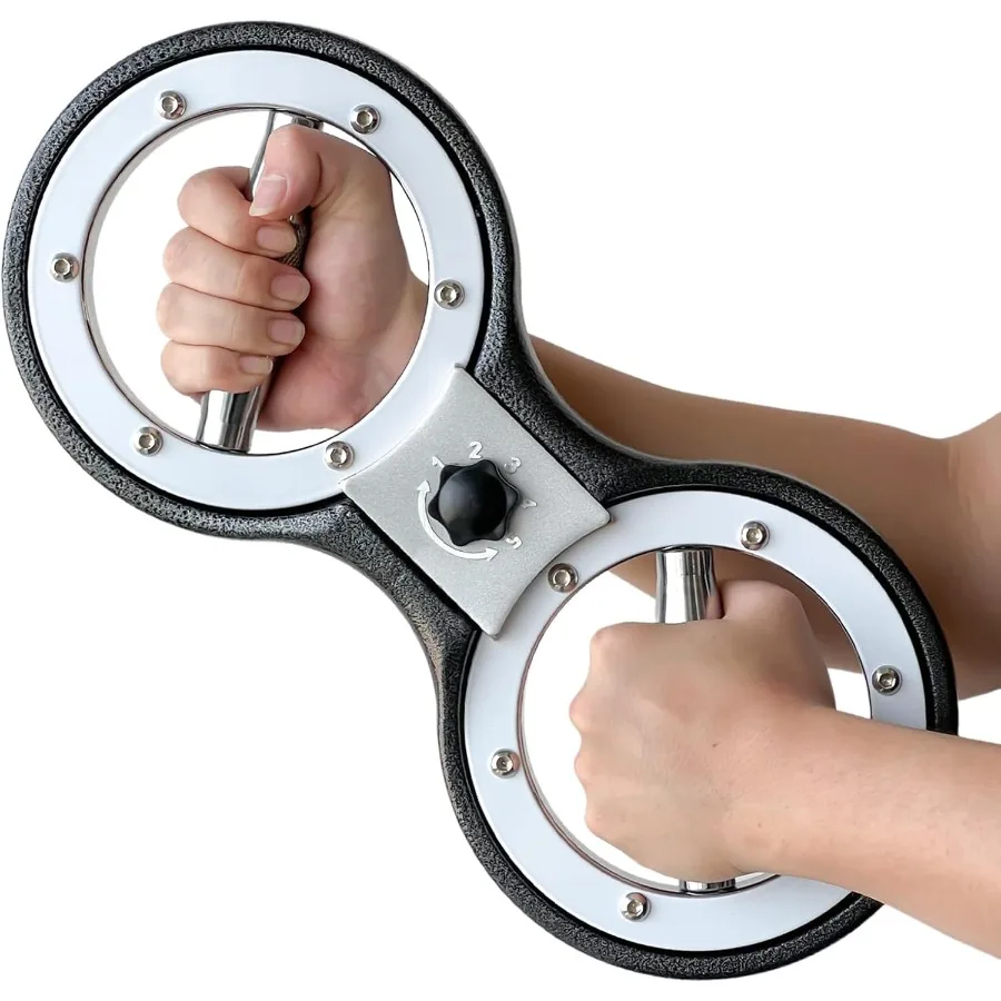 

Тренажер для рук для сжигания, вращающийся на 360 градусов тренажер для предплечья, регулируемый многофункциональный вращающийся тренажер